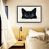 Black Cat -11CT Counted Cross Stitch Kit(40x60cm)