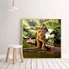 >SALE<5D DIY Diamond Painting Full Drill Lion Zoo Embroidery Cross Stitch Kit Art