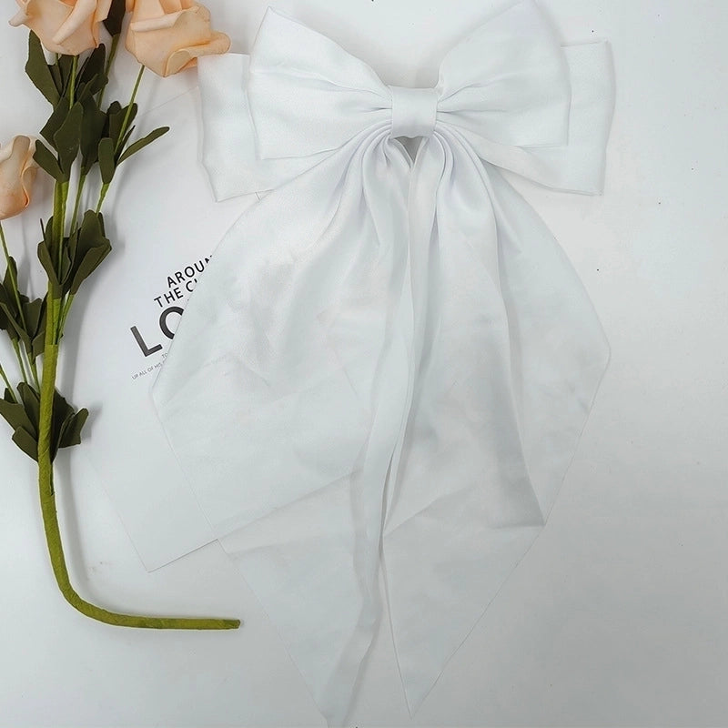 Women’s Minimalist Bow Knot Cloth Hair Clip