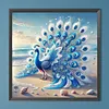 Diamond Painting -DIY Round Drill Peacock(40x40cm)