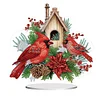 Diamond Painting Acrylic Cardinal  Desktop Decorations Ornaments for Adults Beginner