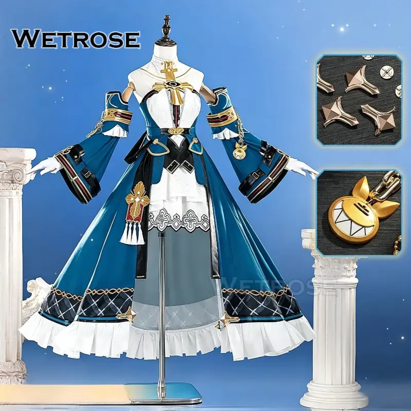 [Wetrose] In Stock Honkai Impact 3rd Theresa Apocalypse AstralOp Game Outfit Cosplay Costume