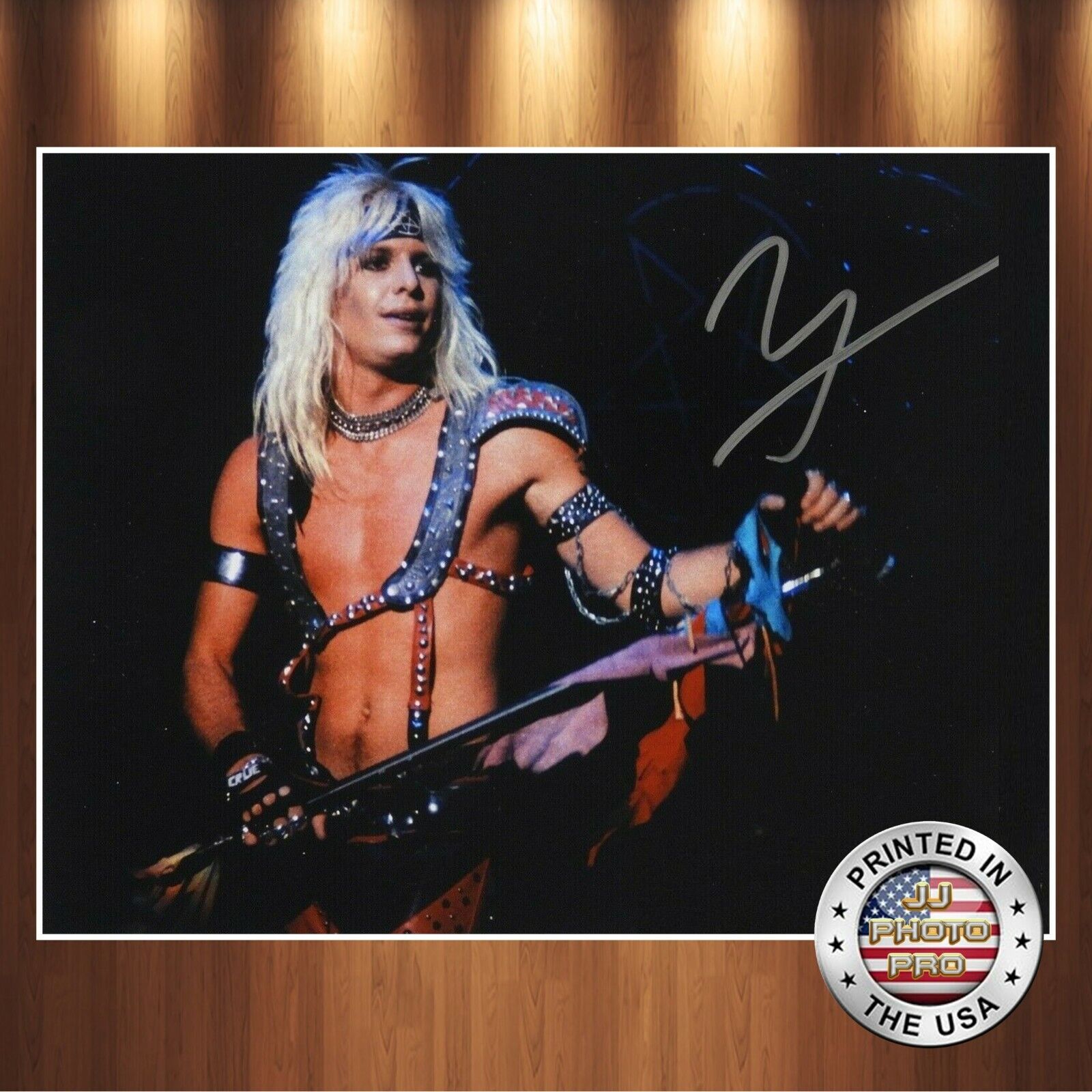 Vince Neil Autographed Signed 8x10 (Motley Crue) Photo Poster painting REPRINT