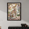 Diamond Painting-DIY Special Shaped Drill Pearl Painting Leopard(30x40cm)