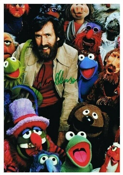 JIM HENSON Signed Photo Poster paintinggraph - Film & TV Producer Animator THE MUPPETS preprint