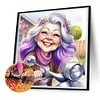 Diamond Painting-DIY Full Round Drill Elderly Lady