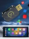 Wired To Wireless Carplay & Android Auto 2 in 1 Dongle Auto Connect Mini Adapter