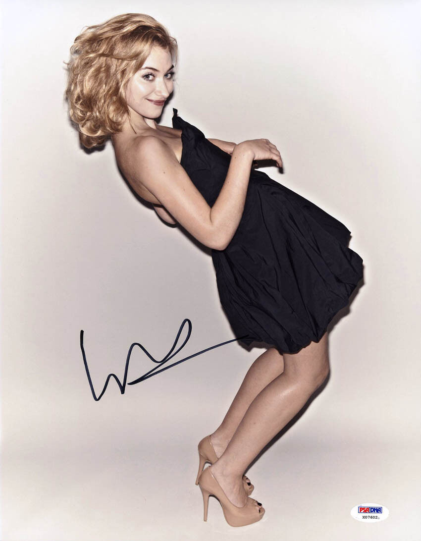Imogen Poots SIGNED 11x14 Photo Poster painting Julia Need For Speed PSA/DNA AUTOGRAPHED