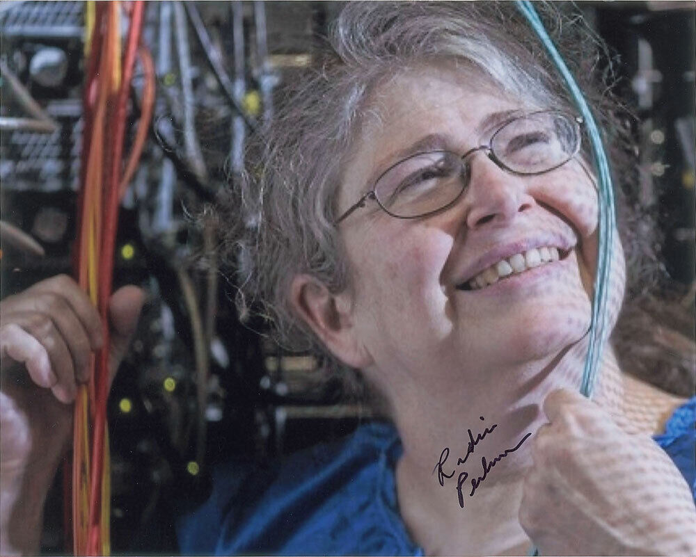 RADIA PERLMAN Signed Photo Poster paintinggraph - Computer Programmer / Engineer - preprint