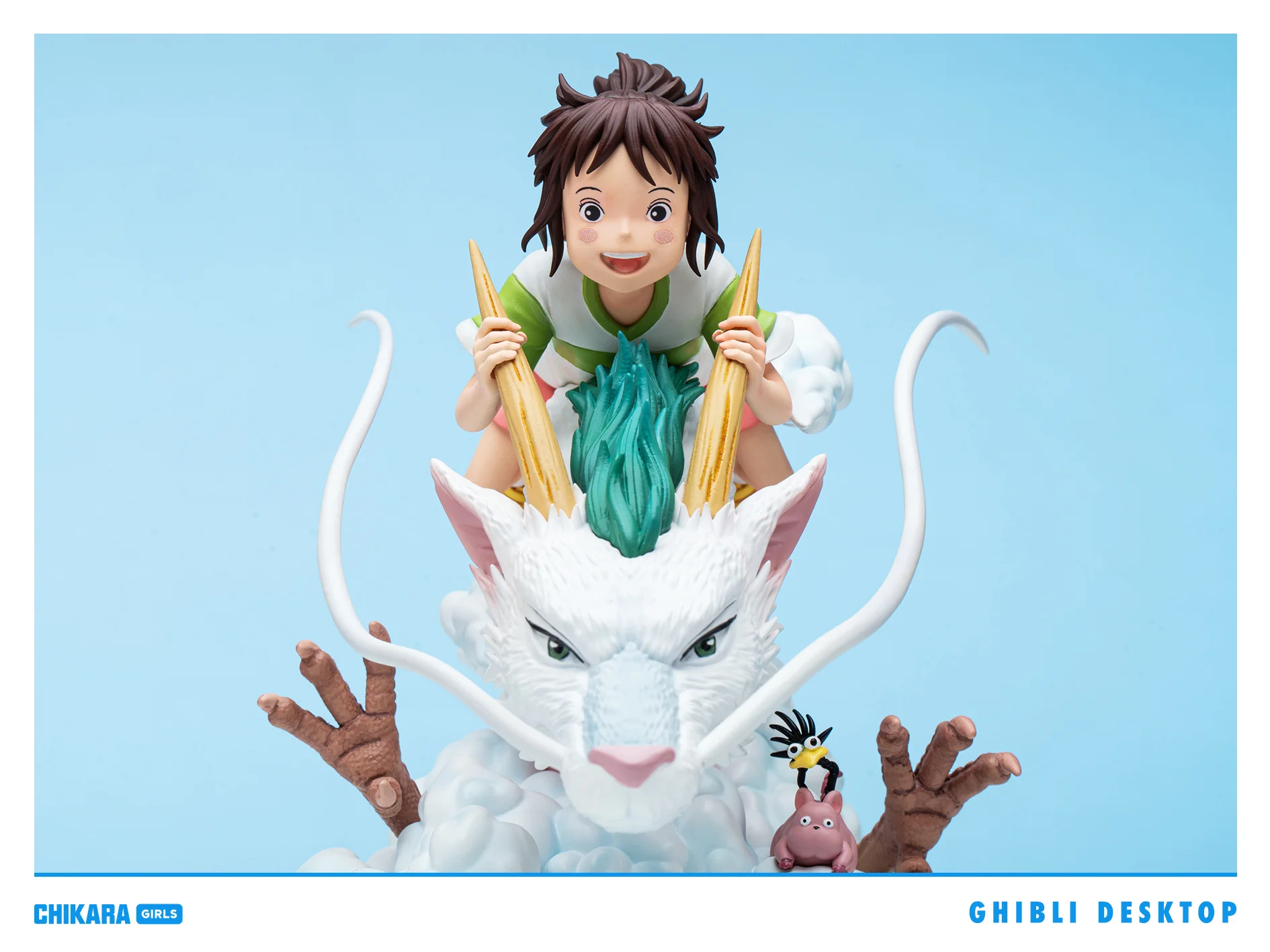 Hayao Miyazaki Movie Series Chihiro Ogino & Haku - Spirited Away