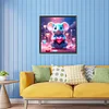 Diamond Painting -DIY Full Square Drill Heart Mouse(35x35cm)