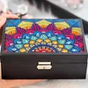 DIY Diamond Painting PU Partial Special Shaped Mandala Diamond Art Bracelet Organizer Storage Box Kit