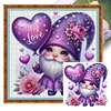 Valentine'S Day Goblin - 11CT Stamped Cross Stitch 40*40cm