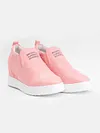 Women Faux Suede Wedge heel Sneakers Slip on Breathable Shoes