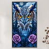 Owl-11CT Stamped Cross Stitch 40*70cm/15.75*27.56in(Big Size) tapestrymarket