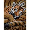 Tiger Cub - 11CT Stamped Cross Stitch 27*37cm(Brand)
