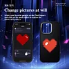 Smart LED Display iPhone Case | Pixelated Display + Shortcut Buttons + Unique Style, Versatile Functionality, and Customizable Technology