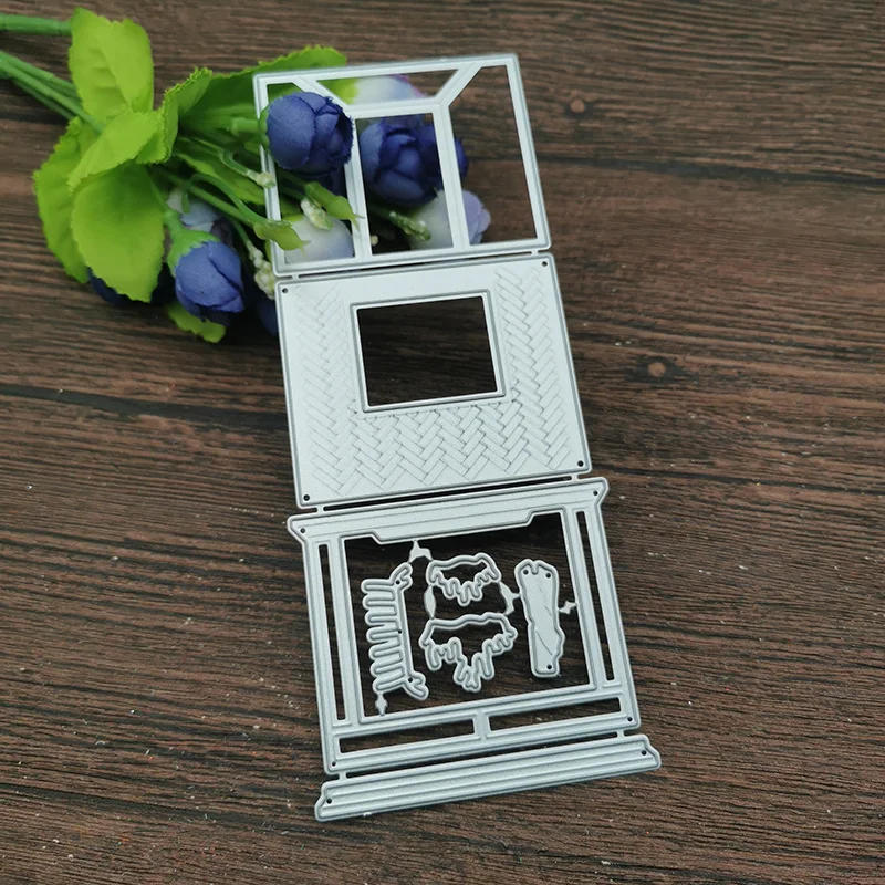 Nigikala Arrival Metal Cutting Dies for 2023 DIY Scrapbook Album Paper Cards Decor Crafts Embossing Natal Fireplace Stencil Big Shot