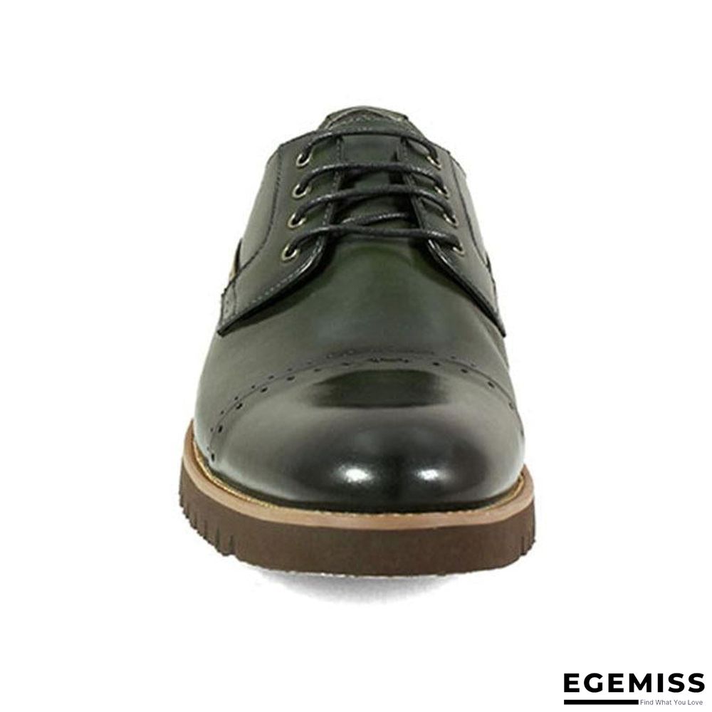 Men's Fashion Leather Derby Shoes | EGEMISS