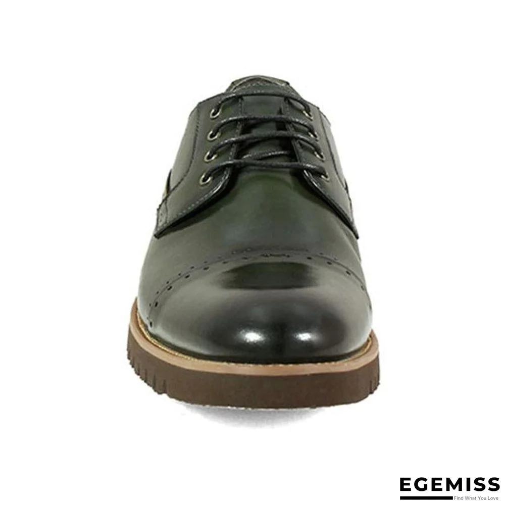 Men's Fashion Leather Derby Shoes | EGEMISS