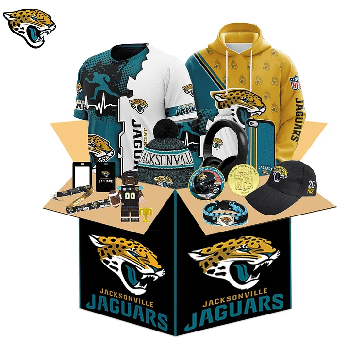 Jacksonville Jaguars BOX – The Best Gifts Pack for NFL Fans 