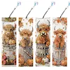 DIY 4Pcs Animal Flower-Diamond Painting Bookmark