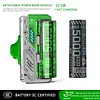 【3C CERTIFIE】Detachable Charging Module &ndash; 22.5W Fast Charging, 5000mAh Battery. Equipped with Replaceable Battery and Dual Type-C/Lightning Plugs, and Allowed on Planes