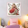 Butterfly Fairy-11CT Stamped Cross Stitch 45*45cm/17.72*17.72in
