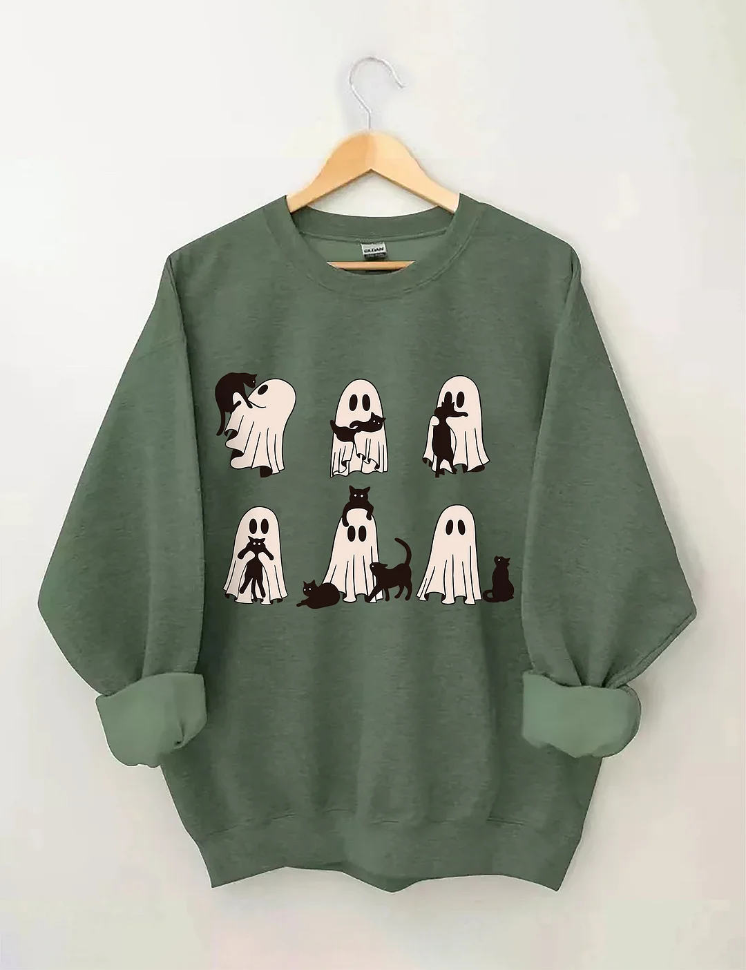 Ghost Cat Sweatshirt