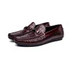  Mens Casual Leather Loafers Shoes For Business