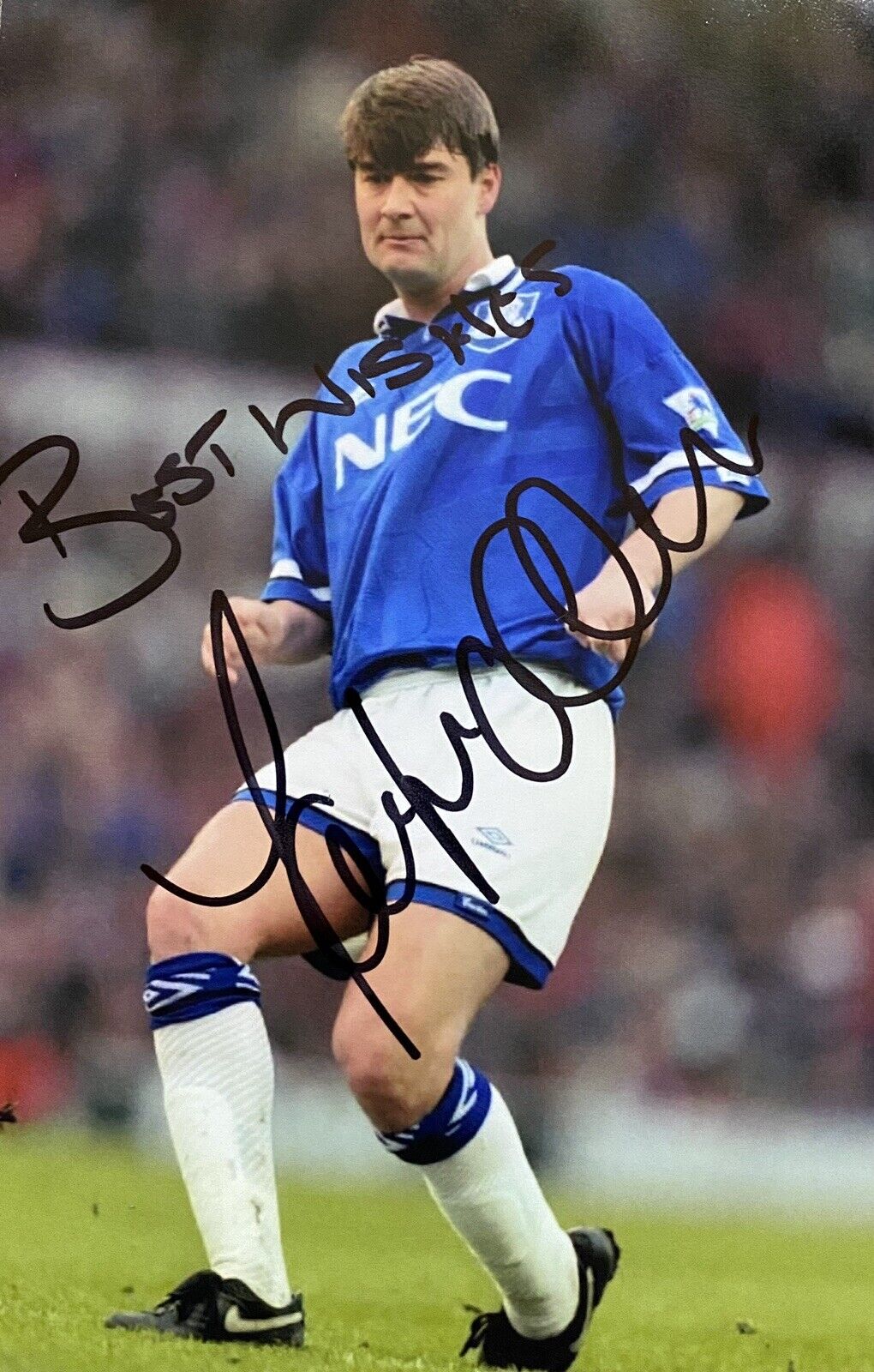 Ian Snodin Genuine Hand Signed Everton 6X4 Photo Poster painting