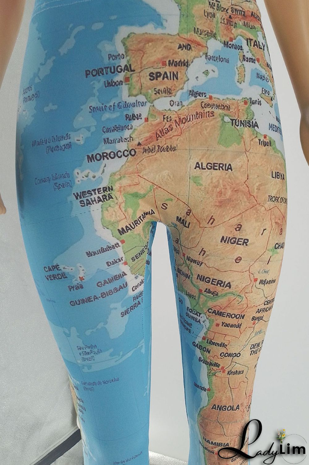 Purple Sexy Print Patchwork Spaghetti Strap Sleeveless Two Pieces