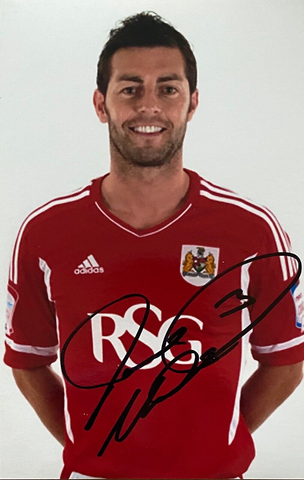 Jamie McAllister Genuine Hand Signed 6X4 Photo Poster painting - Bristol City