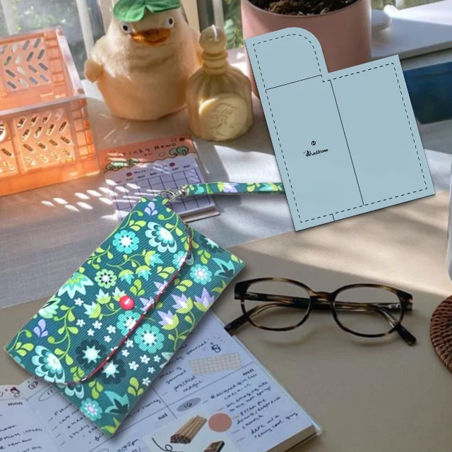 Portable Wallet Sewing Template – With Tutorial