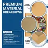 (25x25cm)DIY Pearl Painting Xmas Framed Handmade Pearl Material Art Kit Living Room Decor