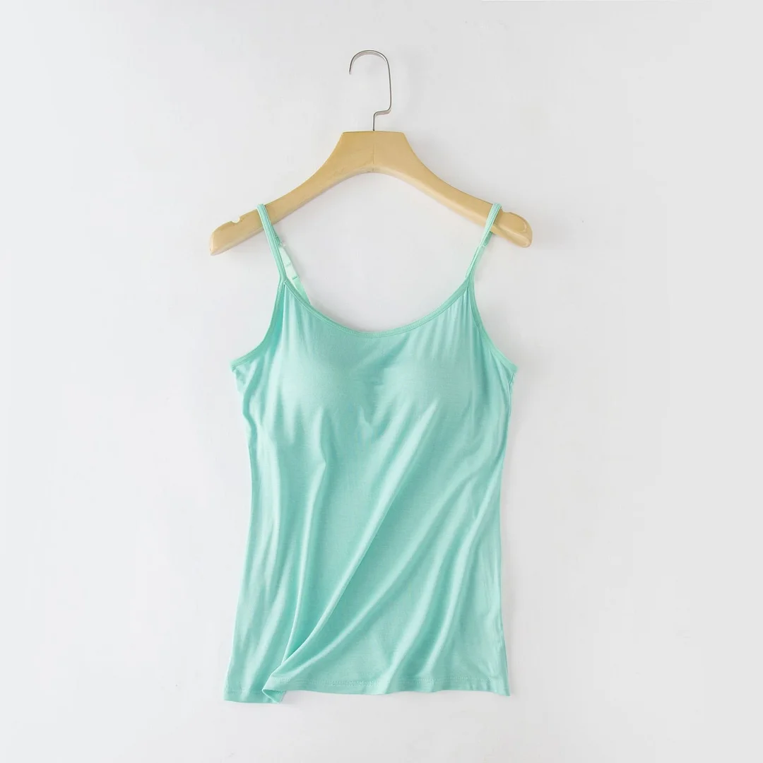 🔥SUMMER HOT SALE-48% 0FF🔥⇝💓 Tank With Built-In Bra - Buy 3 Free Shipping