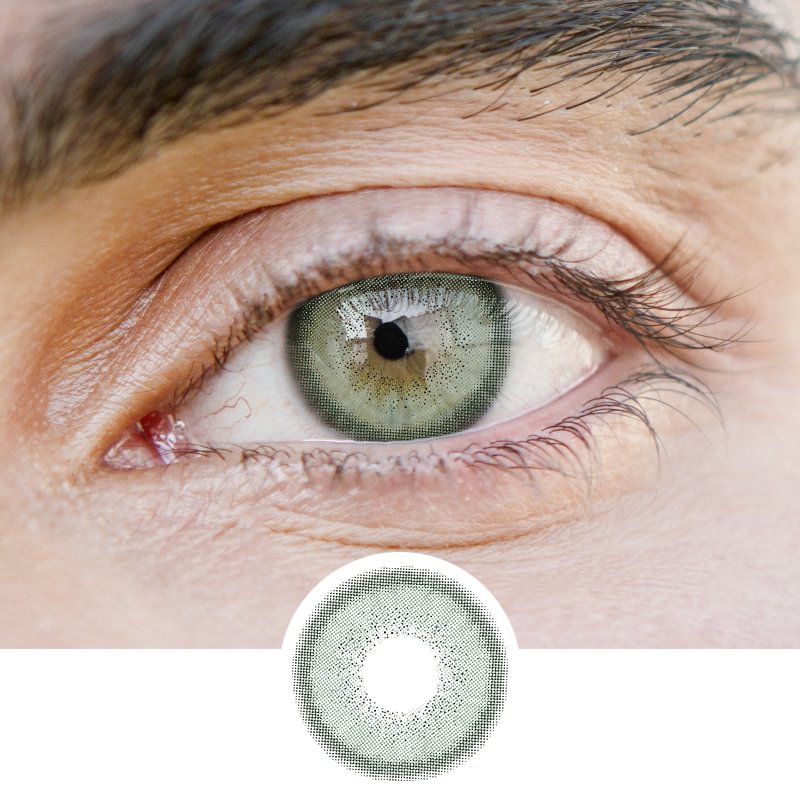 Men' Jupiter Green(12 months) contact lenses