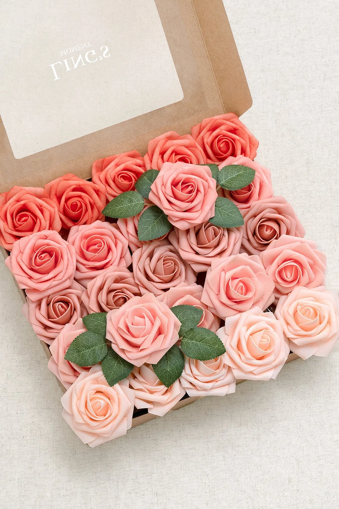 3" Foam Rose with Stem - 56 Colors