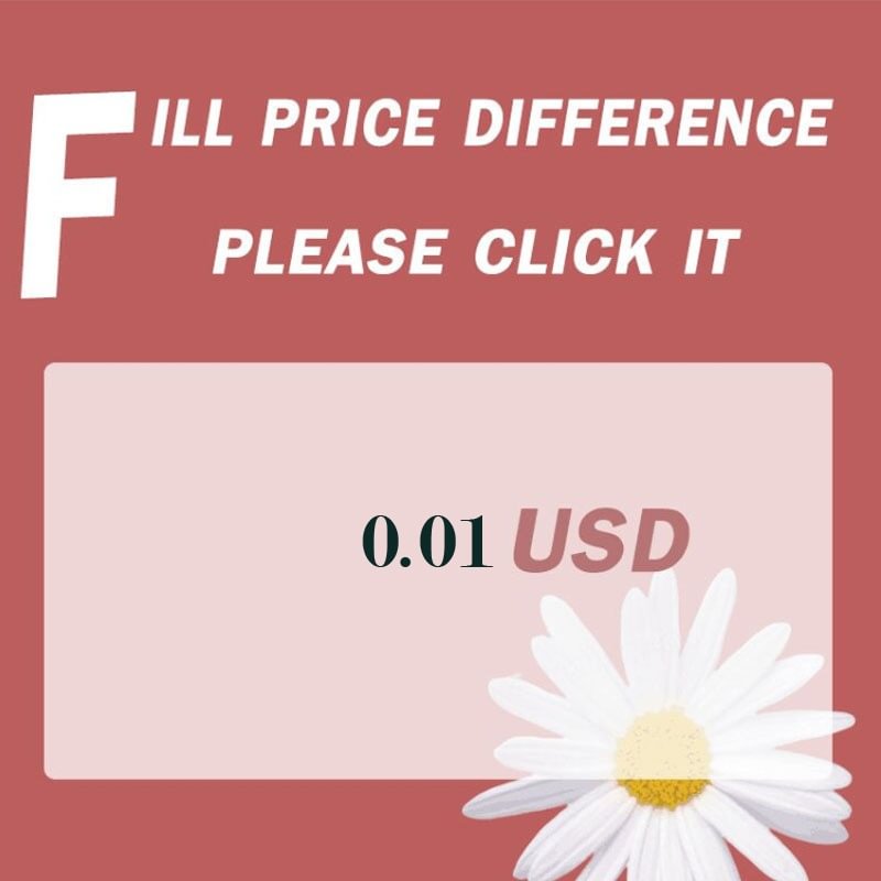 Fill Difference Price 2