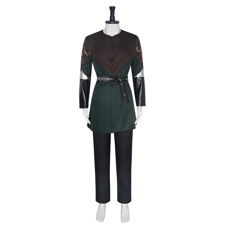The Lord Of The Rings (2024) Legolas Black Outfits Cosplay Costume