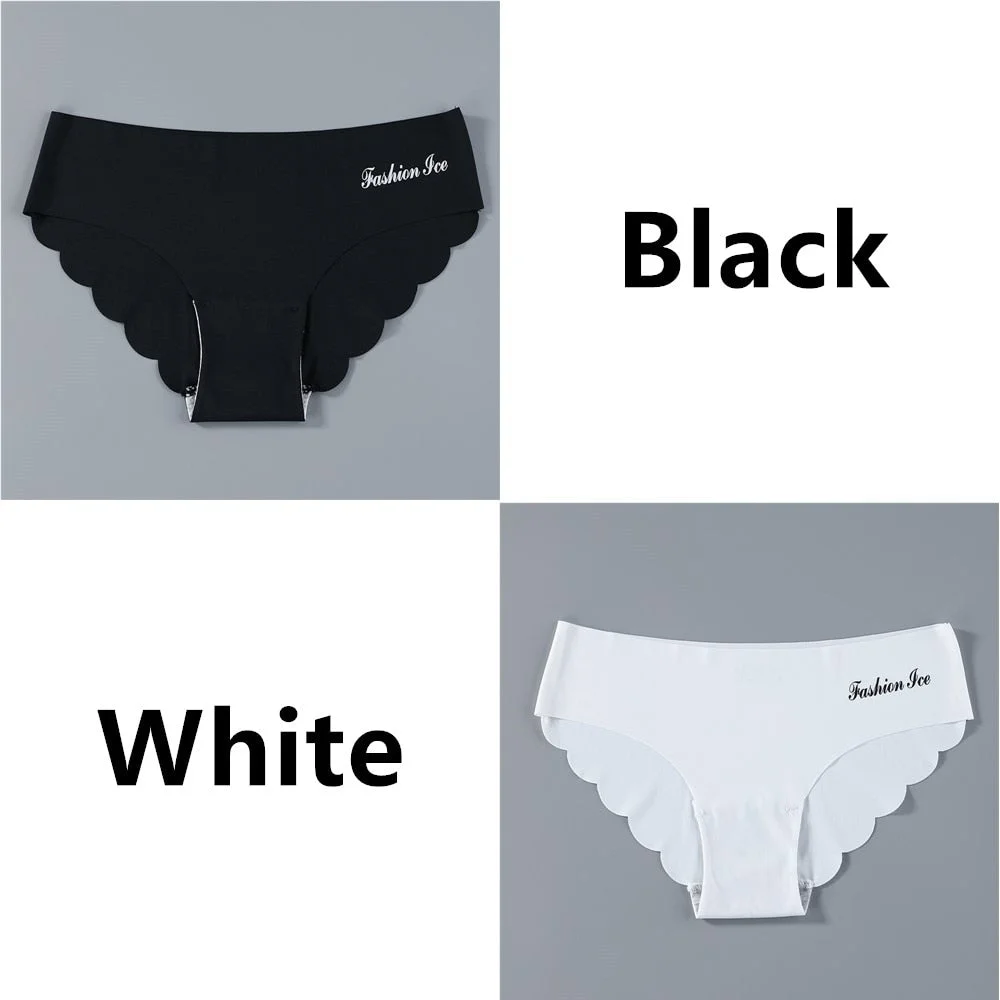 Seamless Women Pantys Girls Thongs Low Waisted Soft Woman Panties Briefs Fashion Solid Colors M-XL Sexy Underpants For Women New