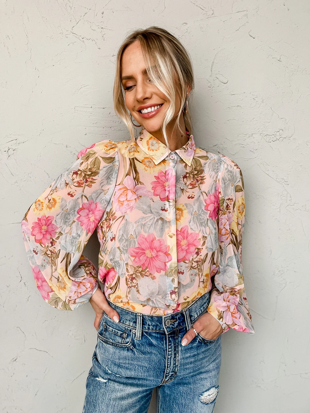 Fairest Of Them All Floral Top