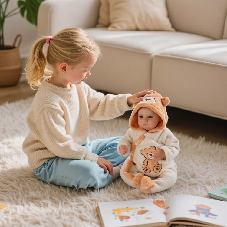 Babeside Quiet Reborn Baby Aiden 20" Little Infant Boy Healing of the Heart