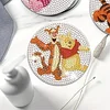 8pcs Cartoon DIY Diamond Malerei Holz Untersetzer Kits mit Halter (Bär)