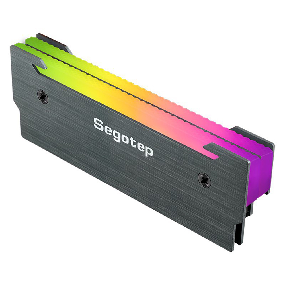 

Segotep NC4 Memory Cooling Vest Desktop RAM ARGB Heatsink Radiator, Sata port, 501 Original