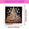 Christmas Tree - Diamond Painting - Partial Special Shaped Drill(Canvas|30*30cm)