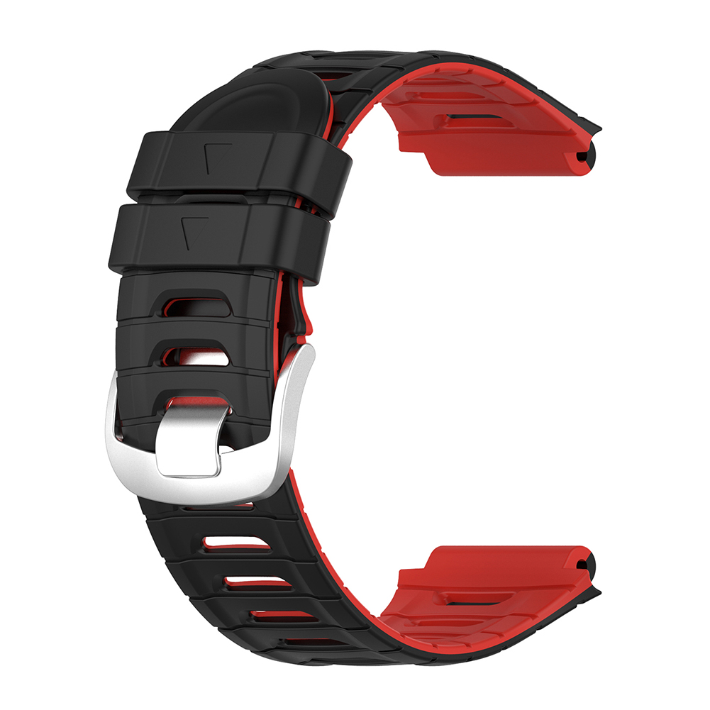 

Smart Watch Band Silicone Replacement Strap for Garmin Forerunner 920XT, Black red, 501 Original