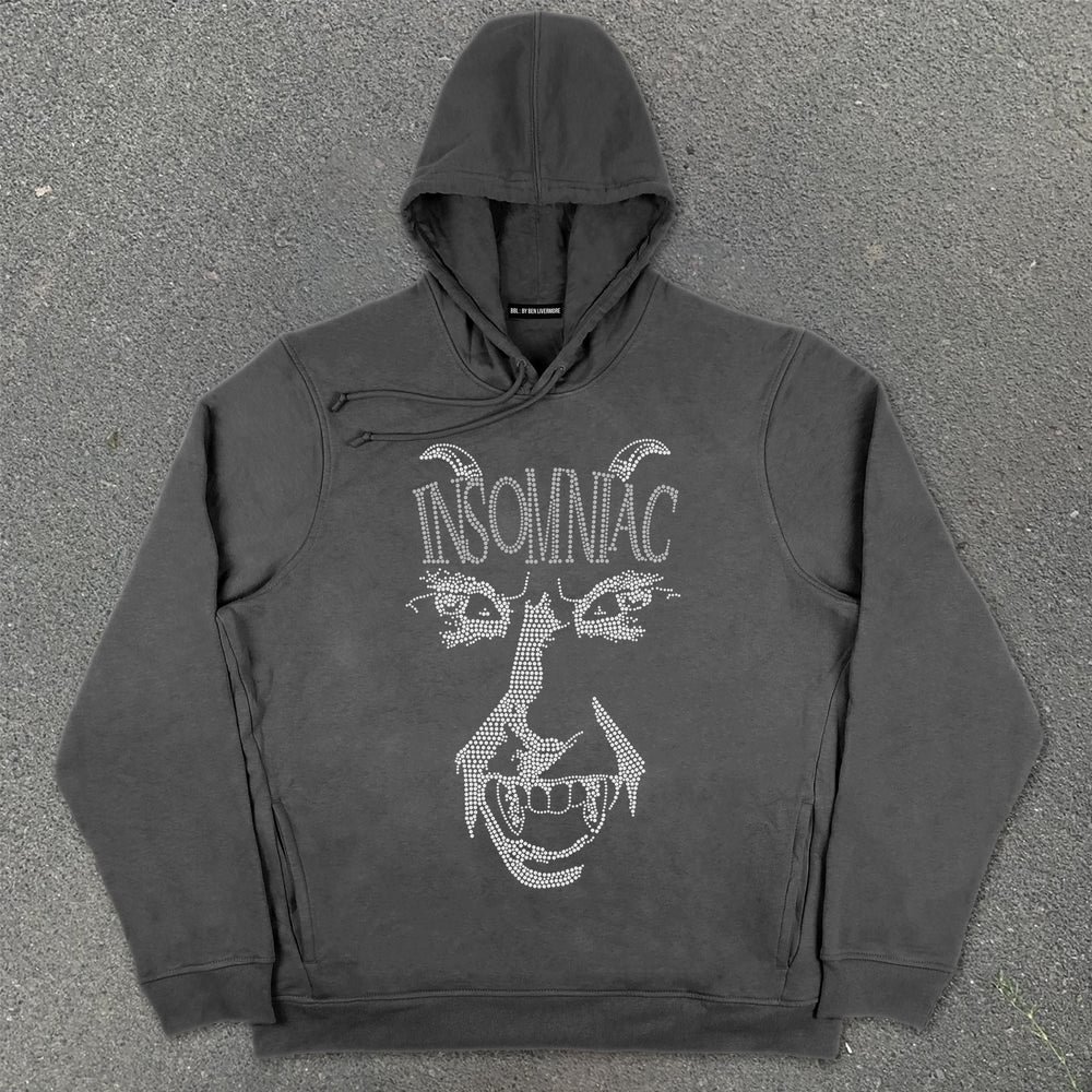 Retro Tide Brand Casual Fashion Printed Long Sleeve Hoodie