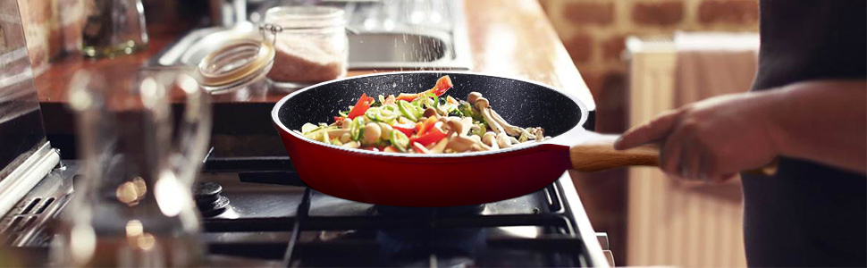 granite frying pan set