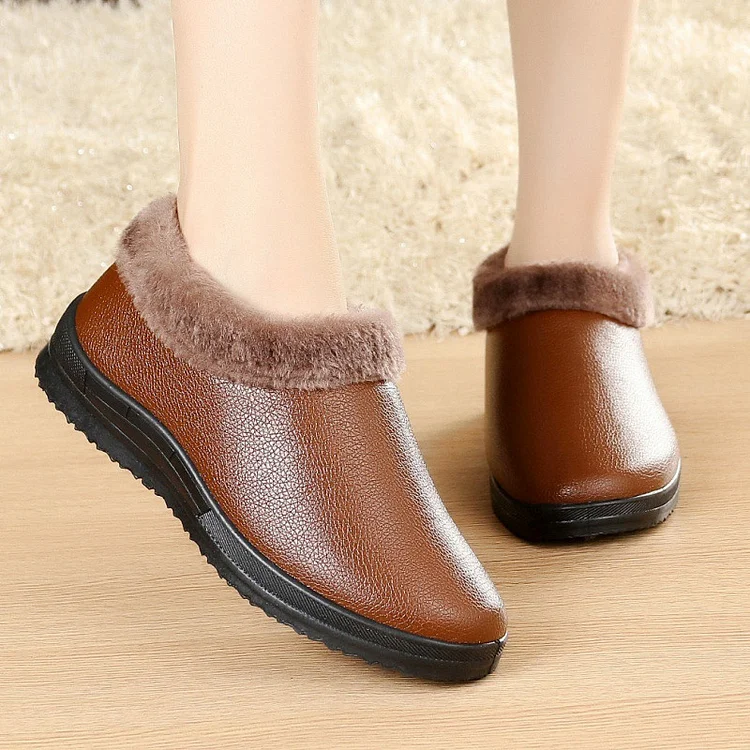Women's Micro Suede Fuzzy Plush Lined Slippers amazon Stunahome.com